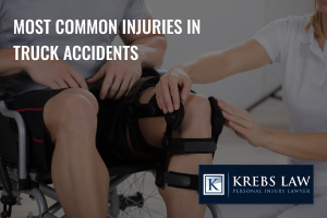 Most common injuries in truck accidents