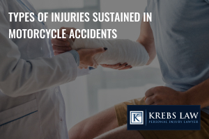 Types of injuries sustained in motorcycle accidents