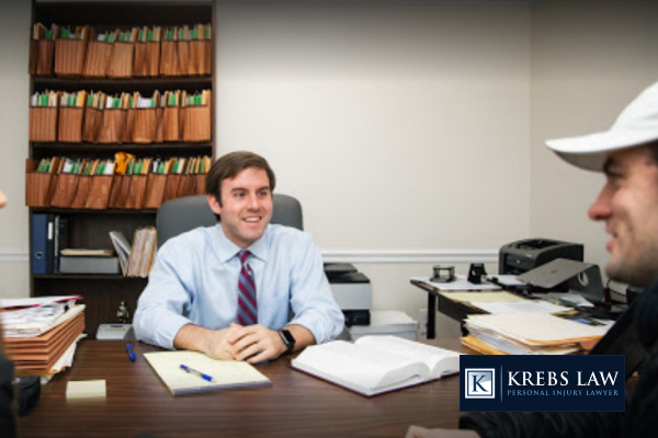 Contact Krebs Law, LCC, for personal injury representation at work