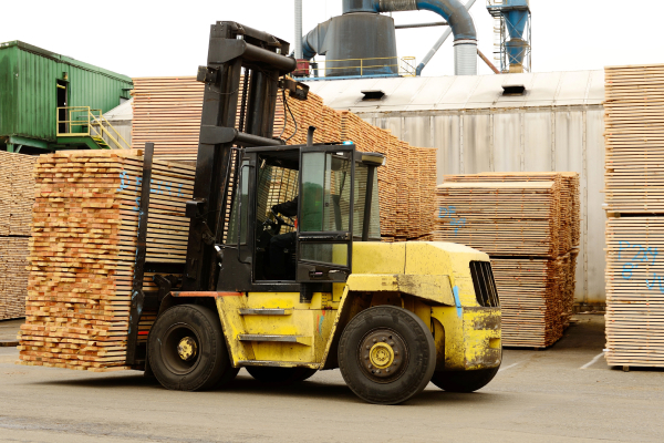 What is the most common type of lift truck accident